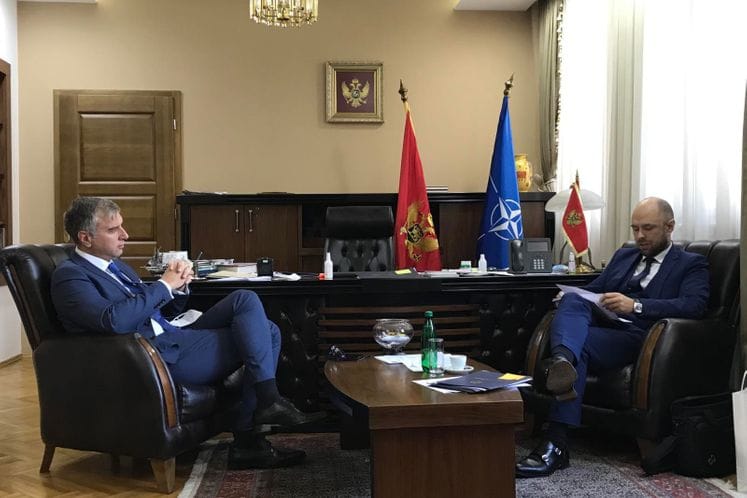 Ministar Radulović razgovarao sa ambasadorom Jukićem: Evropski put Zapadnog Balkana nema alternativu