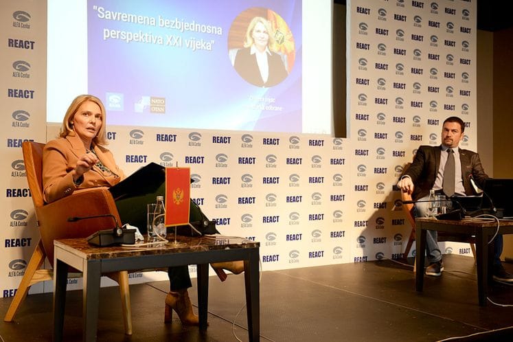 Ministarka Injac na REACT forumu