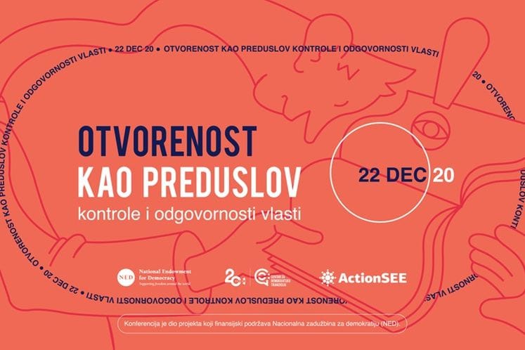 Ministarka Srzentić na konferenciji „Otvorenost kao preduslov kontrole i odgovornosti vlasti“