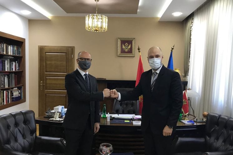Ministar Radulović i ambasador Presker: Politička i ekspertska podrška Slovenije evropskoj integraciji Crne Gore