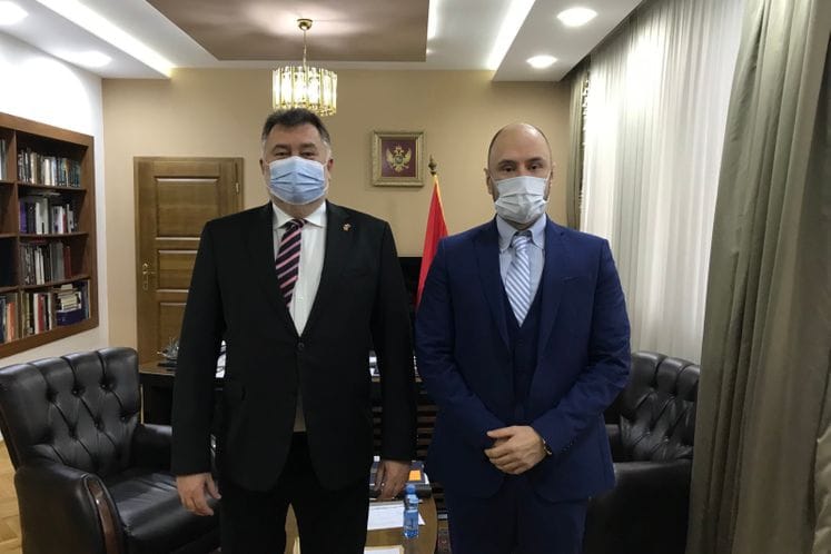 Ministar Radulović i ambasador Gandel: Slovačka snažan zagovornik članstva Crne Gore u EU