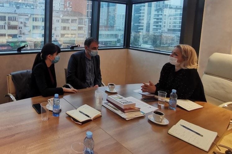 Ministarka dr Borovinić Bojović razgovarala sa Sindikatom doktora medicine