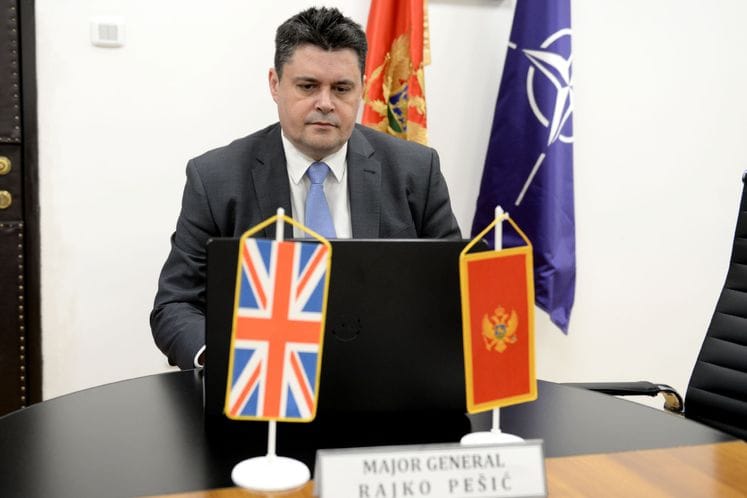 Jača saradnja Crne Gore i Ujedinjenog Kraljevstva u domenu odbrane