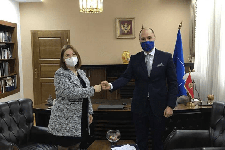 Ministar Radulović - ambasadorka Rajnke: Crna Gora posvećena savezništvu sa SAD