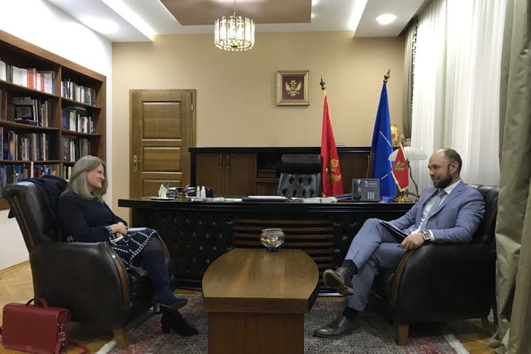 Ministar Radulović - ambasadorka Medoks: Crna Gora i Ujedinjeno Kraljevstvo imaju odlične odnose, utemeljene na savezništvu i sadržajnoj saradnji