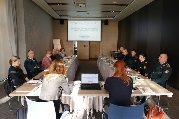 Jačanje regionalne saradnje u uključivanju rodne perspektive u reformi sektora bezbjednosti na Zapadnom Balkanu