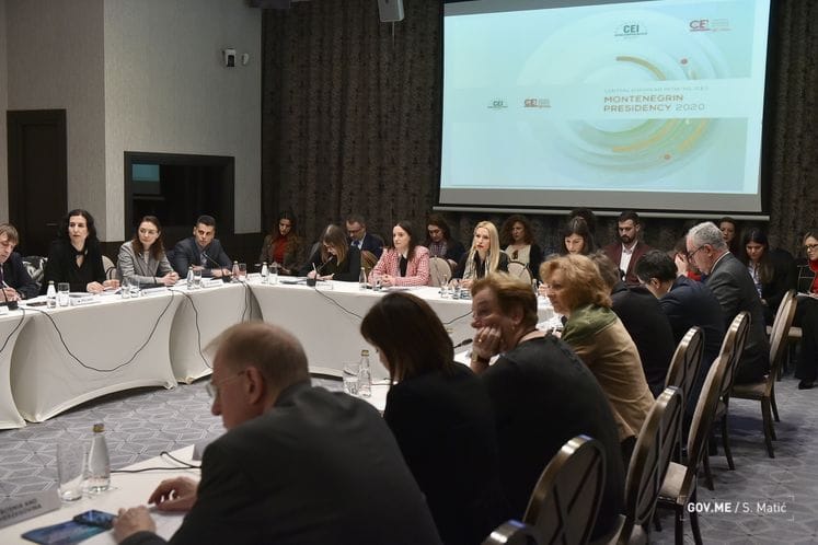 SEEIIST projekat predstavljen na prvom sastanku Komiteta nacionalnih koordinatora država članica CEI u Podgorici