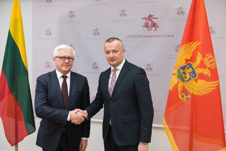 Odbrambena saradnja Crne Gore i Litvanije u službi očuvanja globalnog mira i stabilnosti