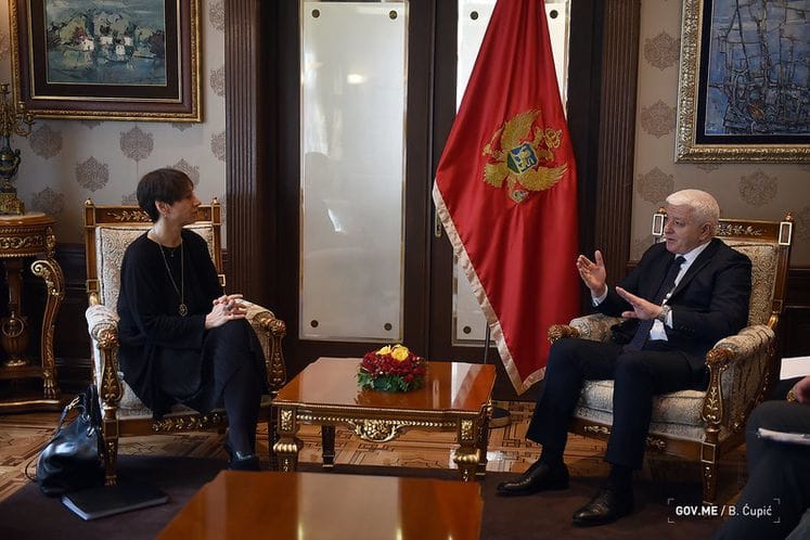 Premijer Marković sa direktoricom za Evropu u STO: Crna Gora primjer za cio svijet