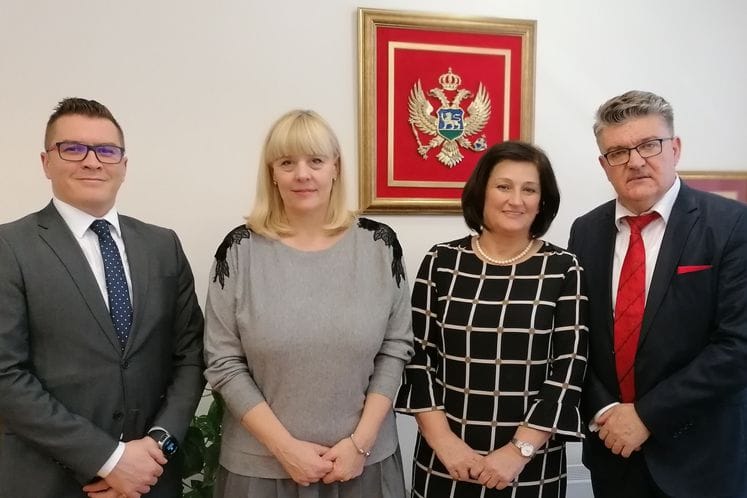 Croatia's Ambassador to Montenegro visited Human Resources Management Authority Croatia's Ambassador to Montenegro visited Human Resources Management Authority