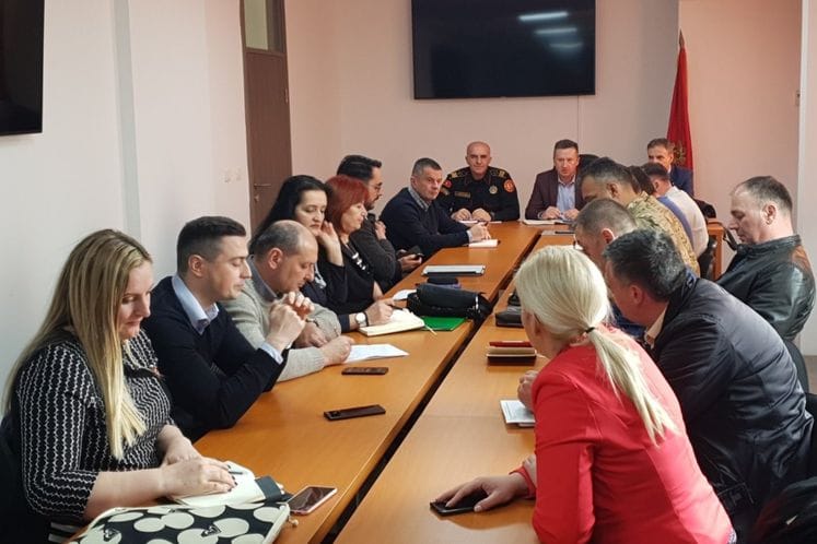 Saopštenje sa sastanka Operativnog štaba za zaštitu i spašavanje