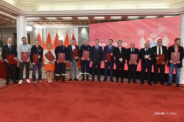 Nuhodžić: MUP nastavlja sa jačanjem sistema zaštite i spašavanja, kroz dodatna ulaganja u opremu i obuke