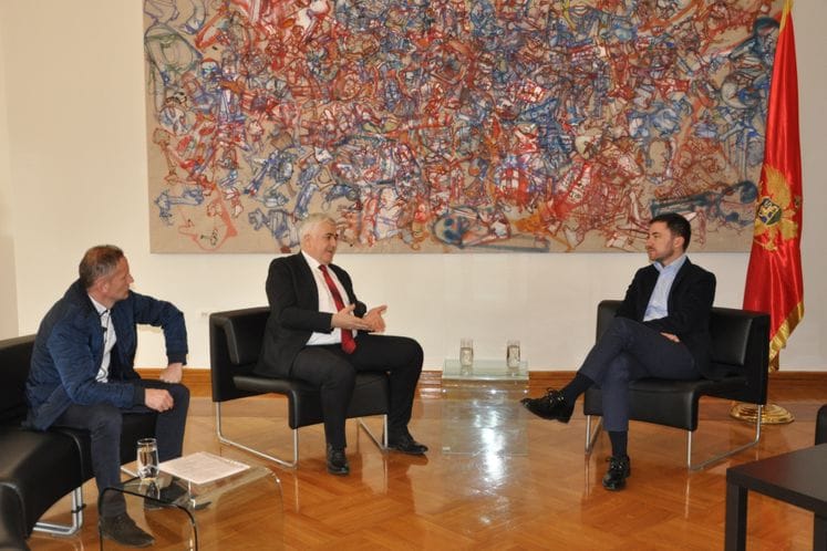 Ministar Bogdanović sa predstavnicima Saveza sindikata Crne Gore