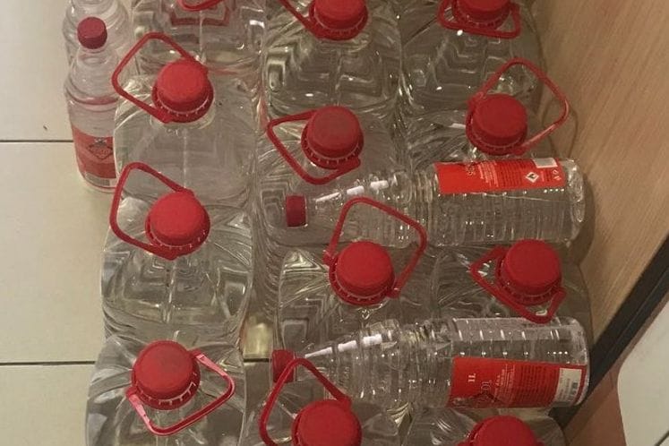 Ženska osoba ilegalno prodavala medicinski alkohol