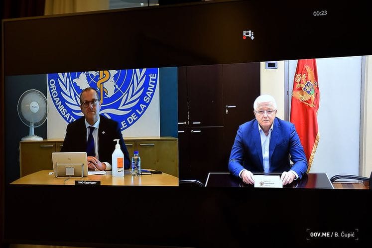 Premijer Marković razgovarao sa direktorom SZO za Evropu Klugeom: Puna podrška našoj inicijativi za regionalnu konferenciju o odbrani od koronavirusa