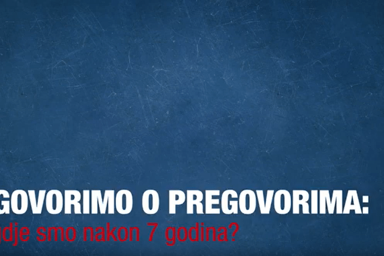 CEDEM dokumentarni film "Govorimo o pregovorima:gdje smo nakon 7 godina?"