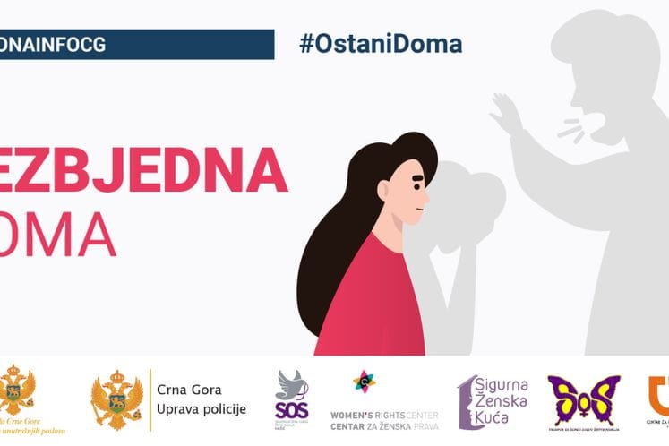 Ministar Nuhodžić poručio žrtvama porodičnog nasilja da nijesu same i da neće biti bez zaštite Policije