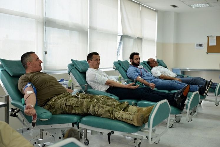 Ministar Bošković donirao krv