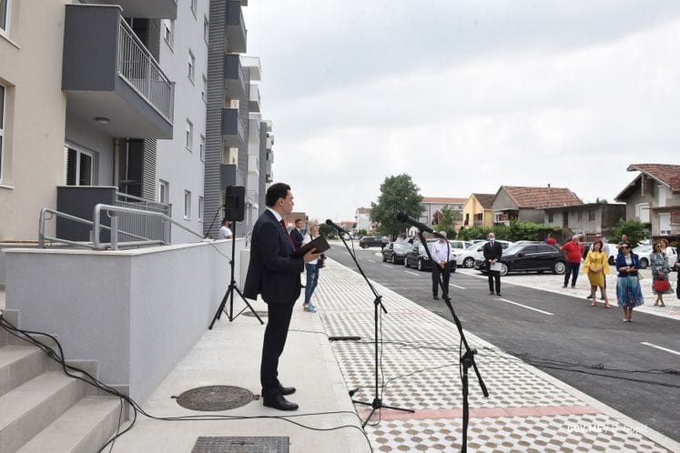 Završena izgradnja dvije stambene zgrade za 130 porodica sudija i sudskih službenika u Podgorici