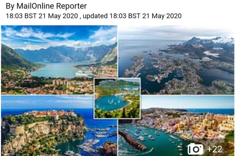 Saopštenje: Britanski Daily Mail uvrstio Kotor u najljepše svjetske luke