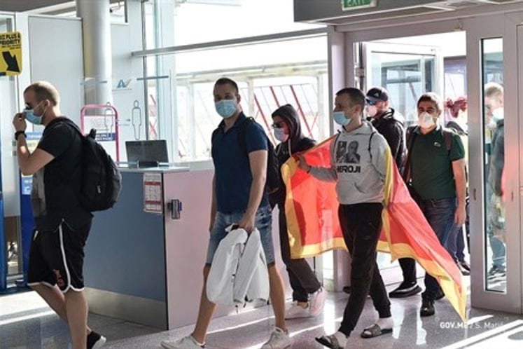 Montenegro returns sailors from Barbados