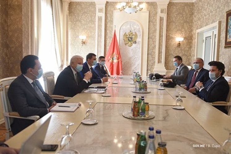 Savez za Evropu - Premijer Marković sa Pokretom URA: za nastavak sveukupnog napretka CG presudna saradnja građanskih političkih i društvenih činilaca