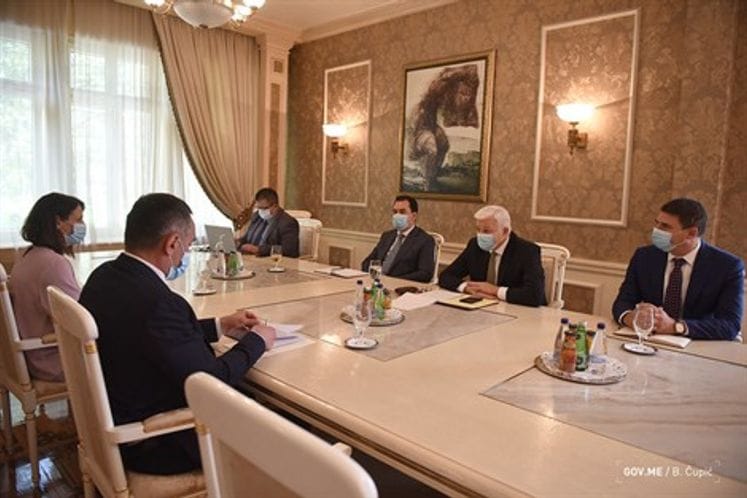 Savez za Evropu - Premijer Marković razgovarao sa poslanikom Aleksandrom Damjanovićem: potrebno je obezbijediti najviši stepen saglasnosti o strateškim temama razvoja i EU integracije