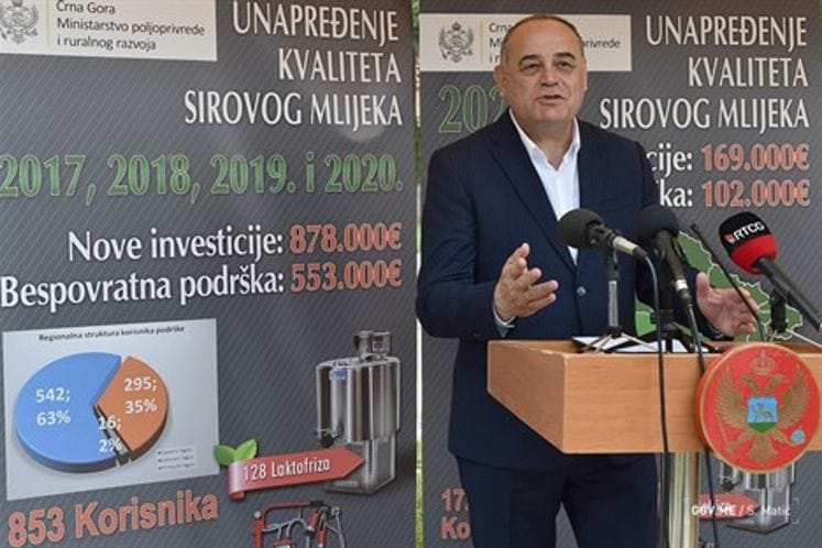 DPM Simović in Nikšić: Generous support to farmers and development of rural infrastructure