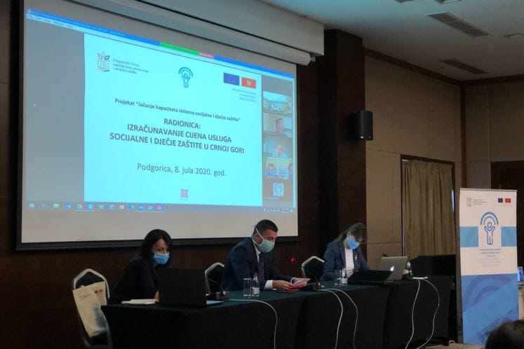 ODRŽANE KONSULTACIJE O PREDLOGU METODOLOGIJE ZA IZRAČUNAVANJE CIJENA USLUGA SOCIJALNE I DJEČJE ZAŠTITE