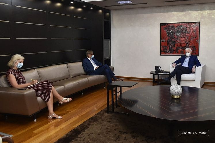 Premijer Marković primio ambasadora Vebera: Interes CG je da za vrijeme njemačkog predsjedavanja EU intenzivira proces pristupnih pregovora