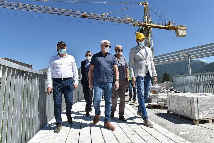 PM Marković in Mojkovac: Pandemic has not stopped development and investments here