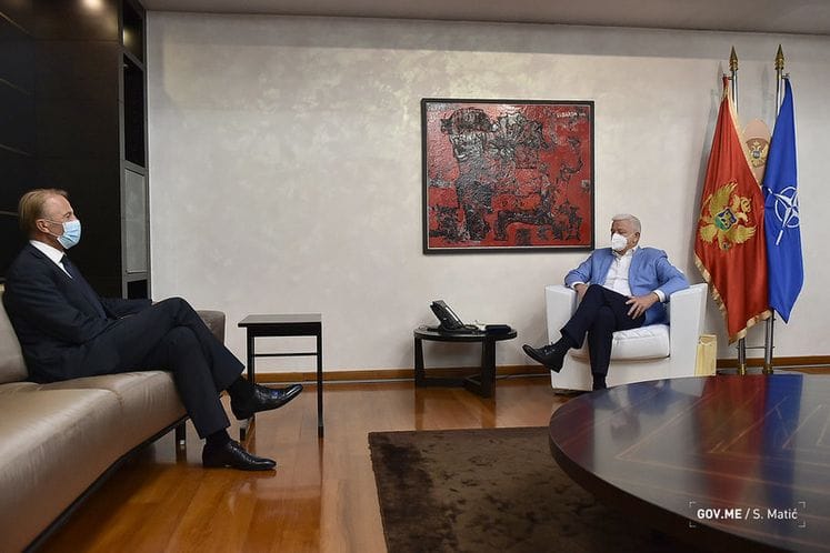Premijer Marković i ambasador Orav: EU pokazala da je pravi prijatelj Crne Gore i Zapadnog Balkana