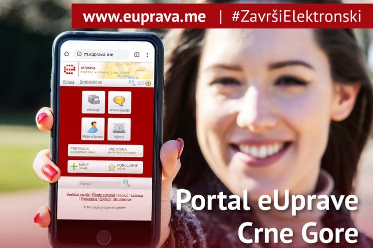 "Završi elektronski" preko portala eUprava