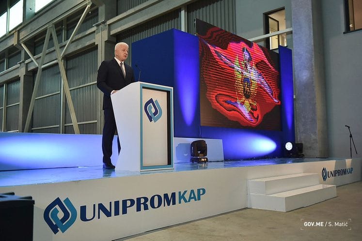 PM Marković at opening of UNIPROM aluminium billets factory: every new product is new job and new opportunity for employees to improve their quality of life