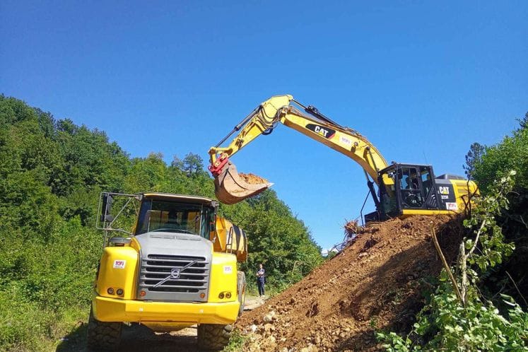 Počela rekonstrukcija puta Srđevac – Lozna – Sipanje, vrijedna 2,46 miliona eura