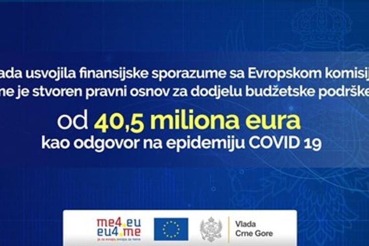 Legal basis for payment of EUR 40.5 million of EU support in fight against coronavirus created