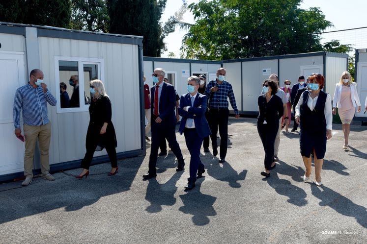 Ministar Nuhodžić otvorio Centar za prihvat na Božaju: Crna Gora, na odgovoran i human način, poštuje ljudska prava stranaca koji traže međunarodnu zaštitu
