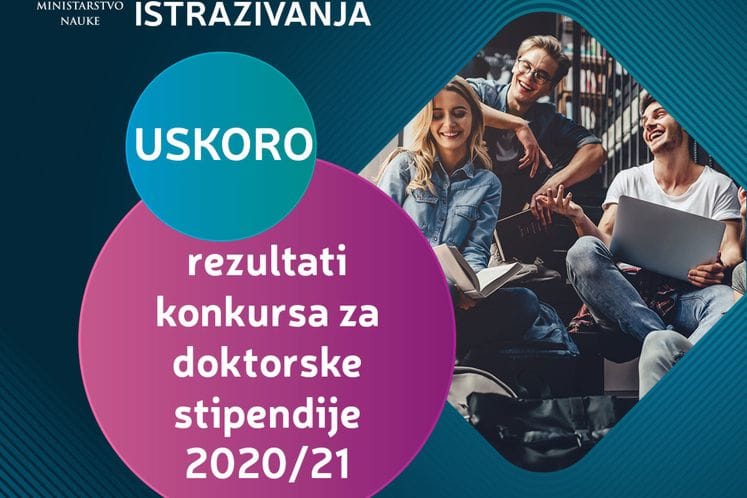 Rezultati Konkursa za dodjelu stipendija za doktorska istraživanja biće poznati u ponedeljak 14. septembra