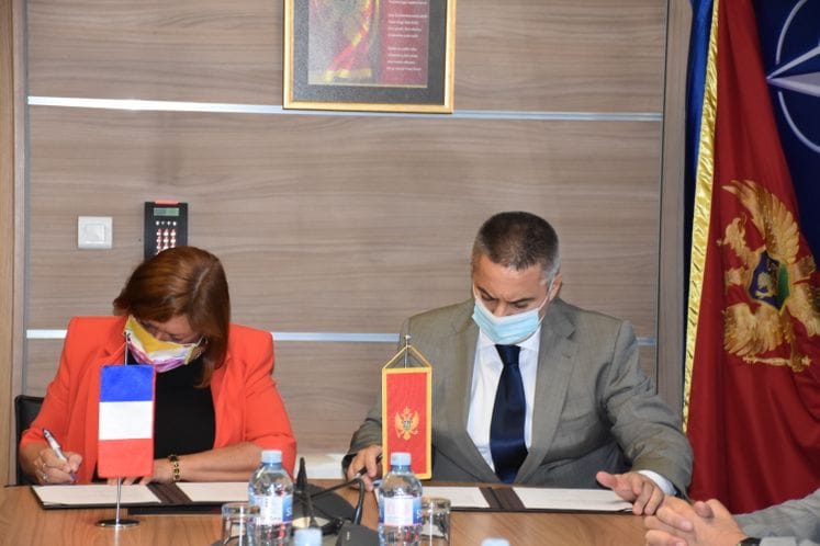 Veljović i Toudic Gaborit potpisali sporazum o donaciji