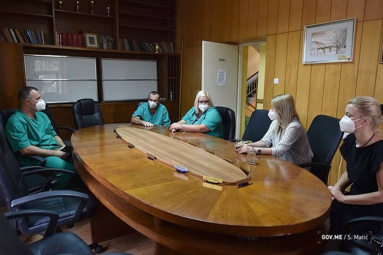 Ljekari iz Kriznog medicinskog štaba obišli zdravstvene ustanove u Nikšiću