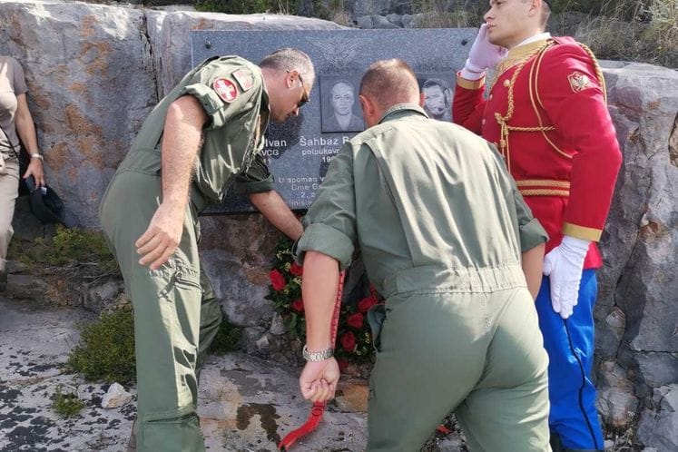Obilježena deveta godišnjica pogobije pripadnika Vazduhoplovstva Vojske Crne Gore