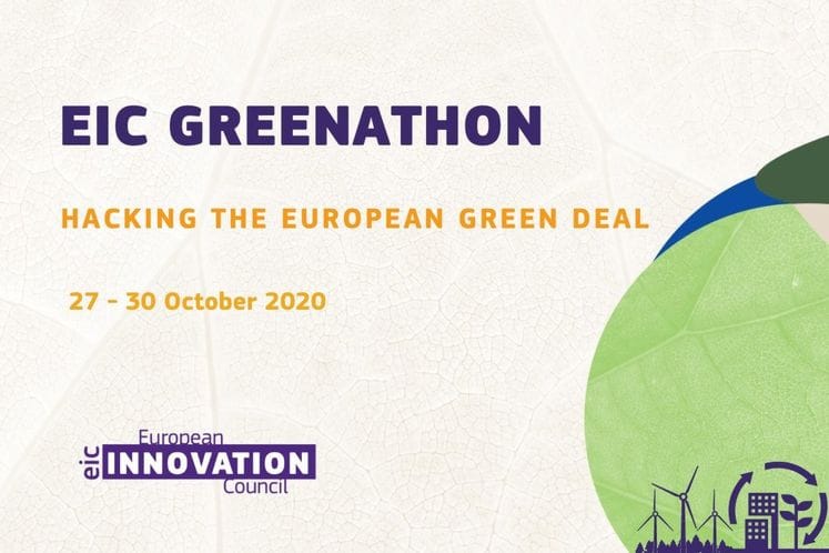 Poziv za učešće na prvom evropskom EIC Greenathon-u, 27-30. oktobar 2020.