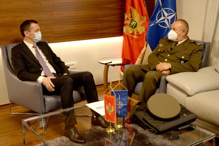 Imenovanje izaslanika odbrane Hrvatske u Crnoj Gori potvrda bliskosti dvije zemlje