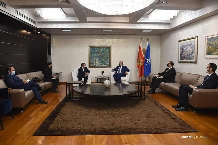 Krivokapić i ambasador Francuske