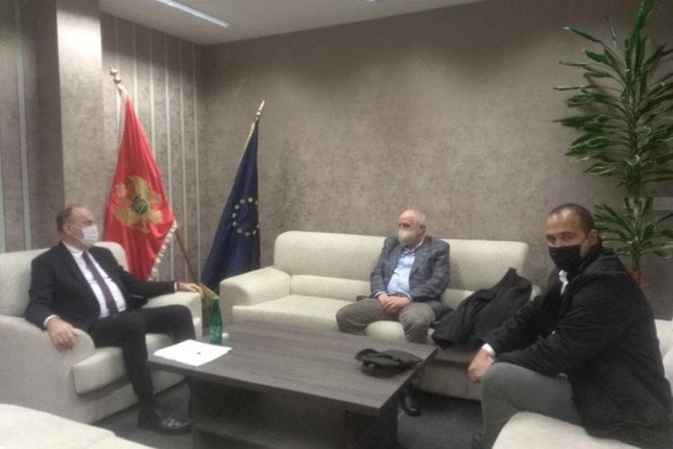 Sastanak sa predstavnicima Šahovskog saveza i Teniskog saveza Crne Gore