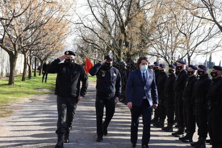 Sekulović u posjeti Sektoru specijalne policije