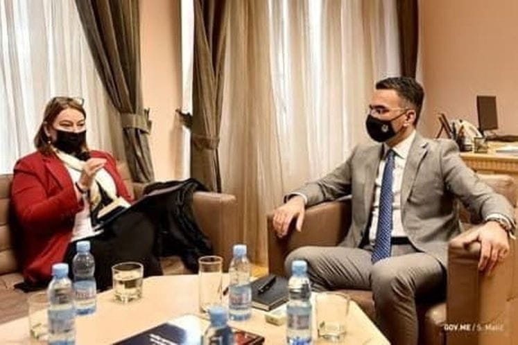 Ministar Leposavić održao radni sastanak sa ambasadorkom SAD Džudi Rajzing Rajnke