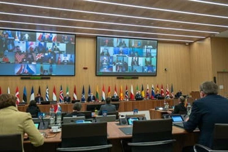 Olivera Injac - sastanak Sjevernoatlantskog savjeta