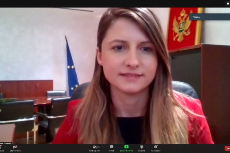 ministarka Tamara Srzentić-Ženski parlament 1