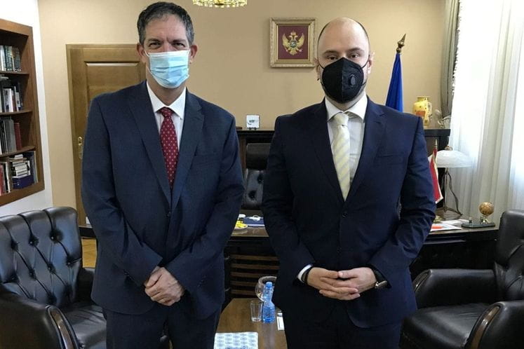 Ministar Radulović i ambasador Izraela